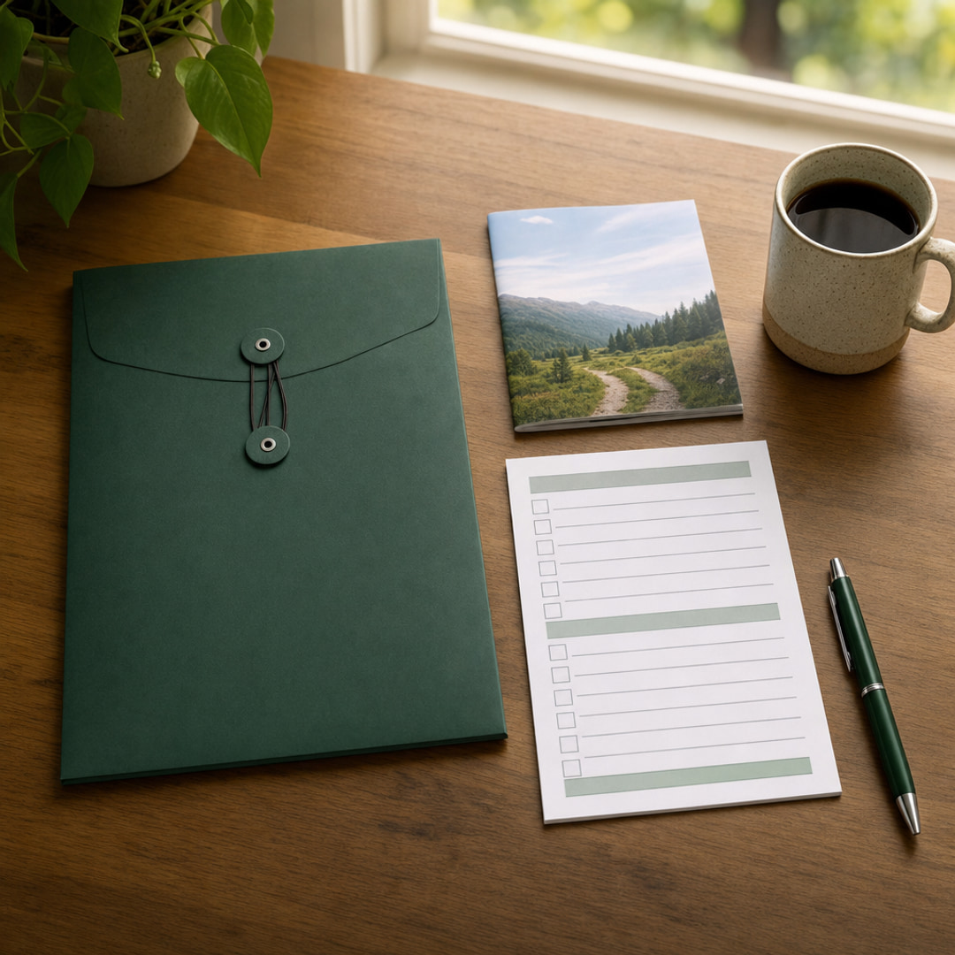 The Legacy Will kit: folder, booklet and checklist